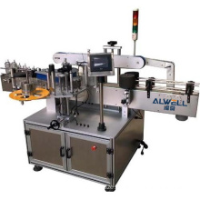 Shanghai ALWELL Oil Bottle labeler transparent filling capping and filler benchtop automatic round bottle labeling machine